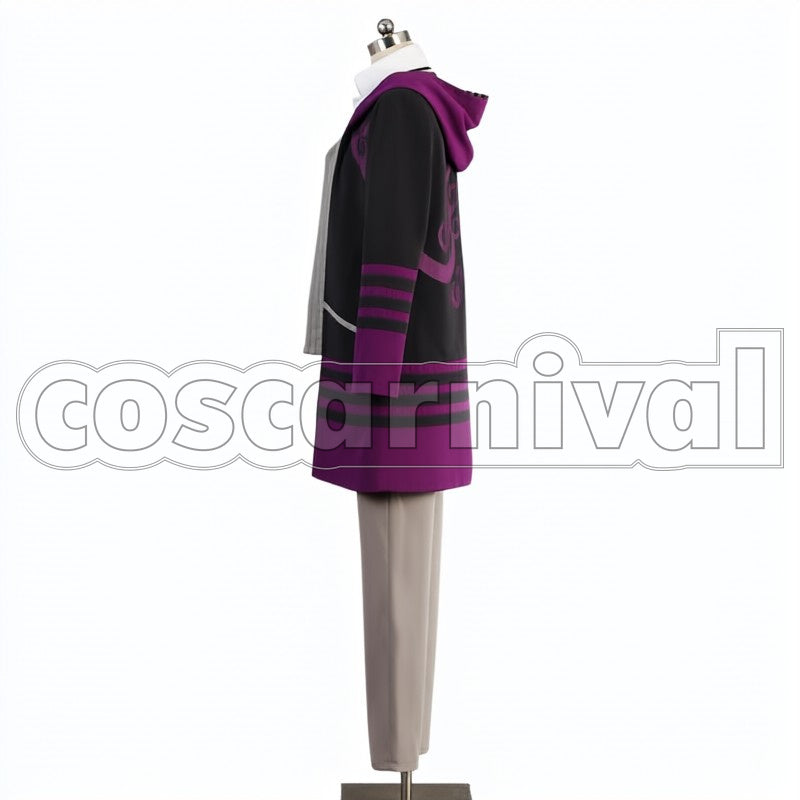 Loki revatein God of Fire cosplay costume from Kamigami no Asobi, side view