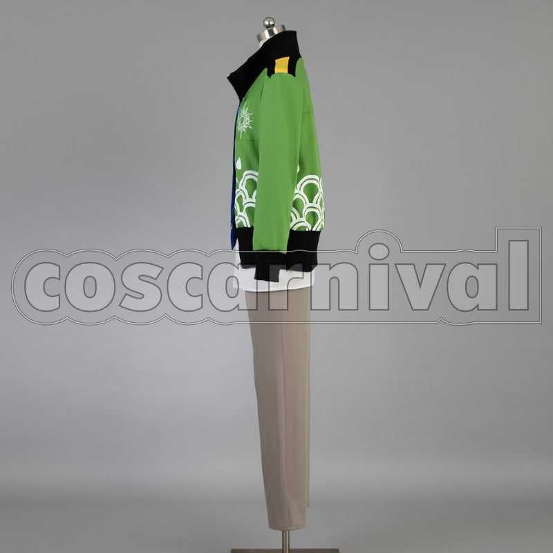 Takeru Totsuka Japanese Sea God Younger Brother of Tsukito cosplay costume from Kamigami no Asobi, side view