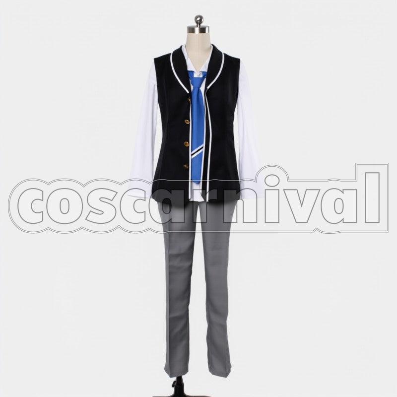 Loki revatein cosplay costume from Kamigami no Asobi, front view 2