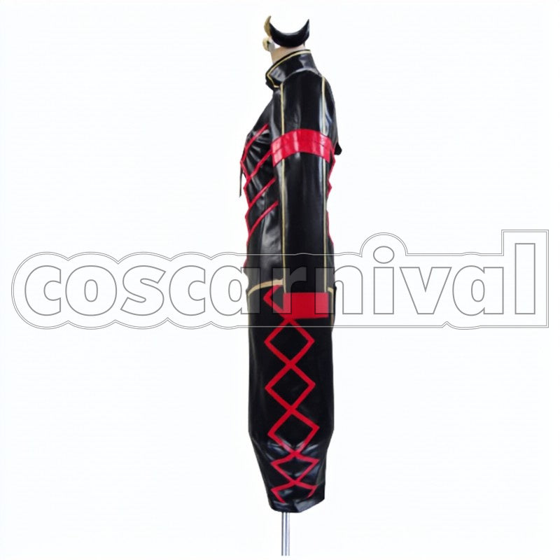 Loki revatein Deified Battle Outfit cosplay costume from Kamigami no Asobi, side view