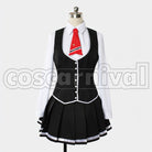 Yui Kusanagi School cosplay costume from Kamigami no Asobi, front view 2