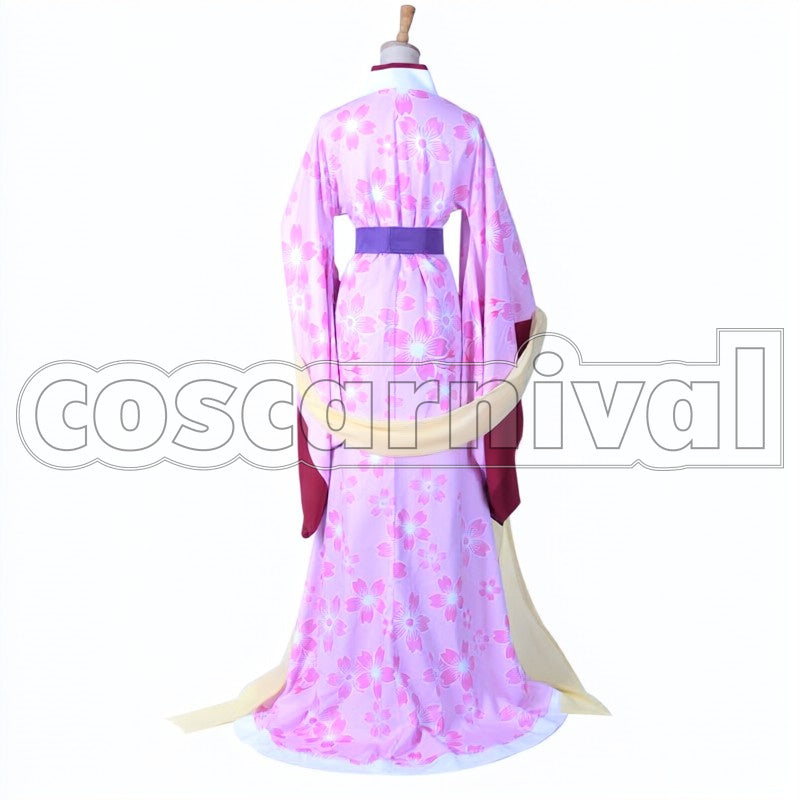 Momozono Izumo Japanese Style cosplay costume from Kamisama Kiss Nanami, back view