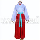 Momozono Kagura Dance Outfit cosplay costume from Kamisama Kiss Nanami, front view 2