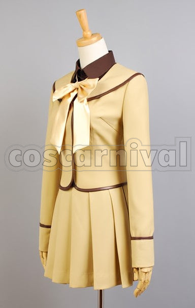 Momozono cosplay costume from Kamisama Kiss Nanami, side view