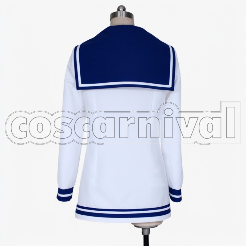 Crane Wings Yukikaze cosplay costume from Kantai Collection, back view