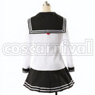 Destroyer Akatsuki cosplay costume from Kantai Collection, back view