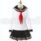 Akatsuki cosplay costume from Kantai Collection, front view