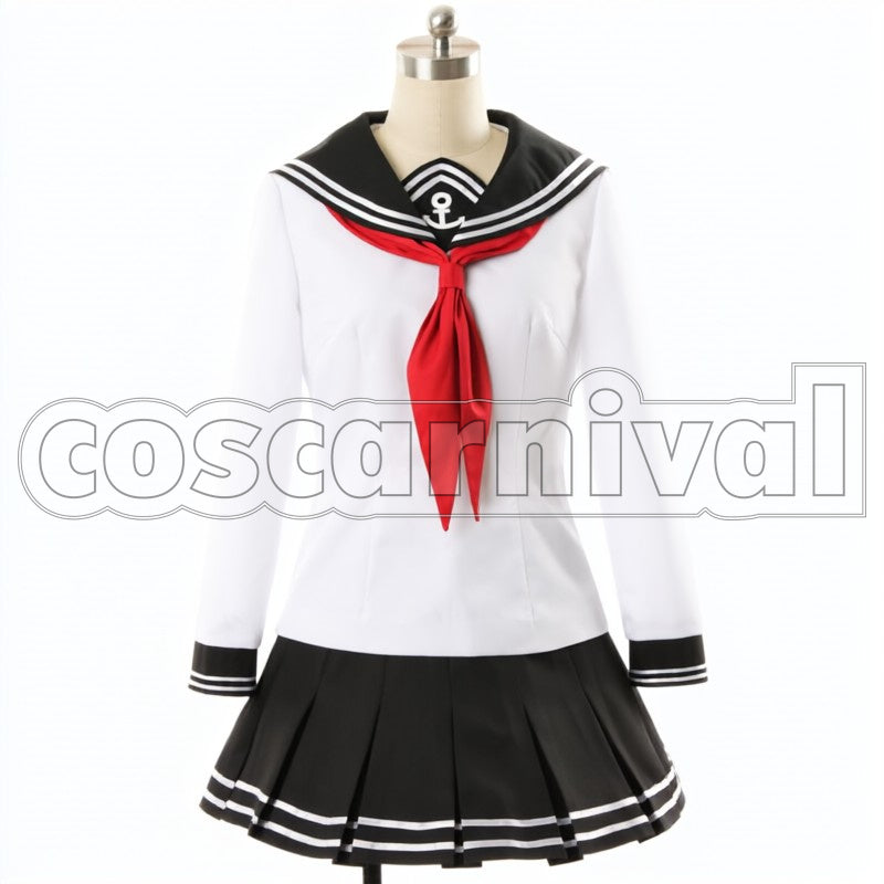 Akatsuki cosplay costume from Kantai Collection, front view
