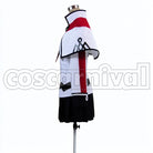 Graf Zeppelin cosplay costume from Kantai Collection, side view
