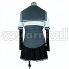 Hatsuzuki cosplay costume from Kantai Collection, back view
