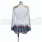 Kashima cosplay costume from Kantai Collection, back view