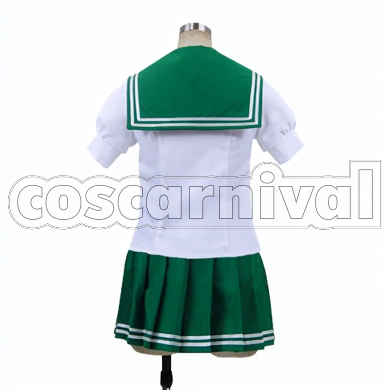 Mutsuki cosplay costume from Kantai Collection, back view