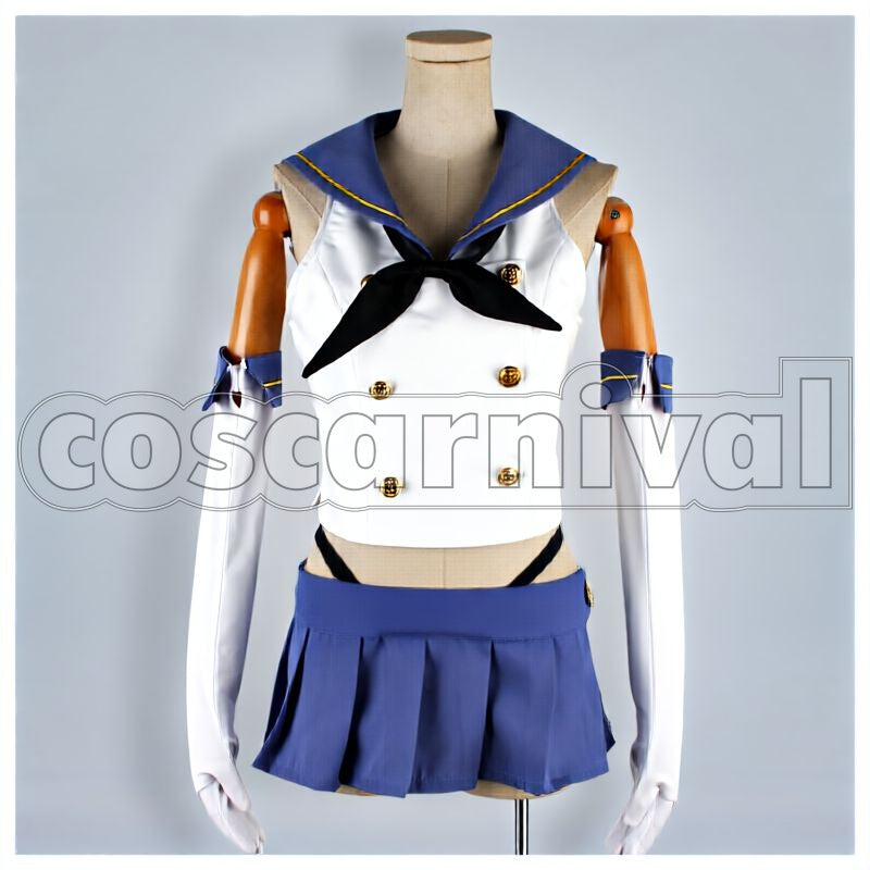 Shimakaze Cosplay cosplay costume from Kantai Collection, front view 1