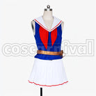 Girl Maya Choukai cosplay costume from Kantai Collection Ship, front view