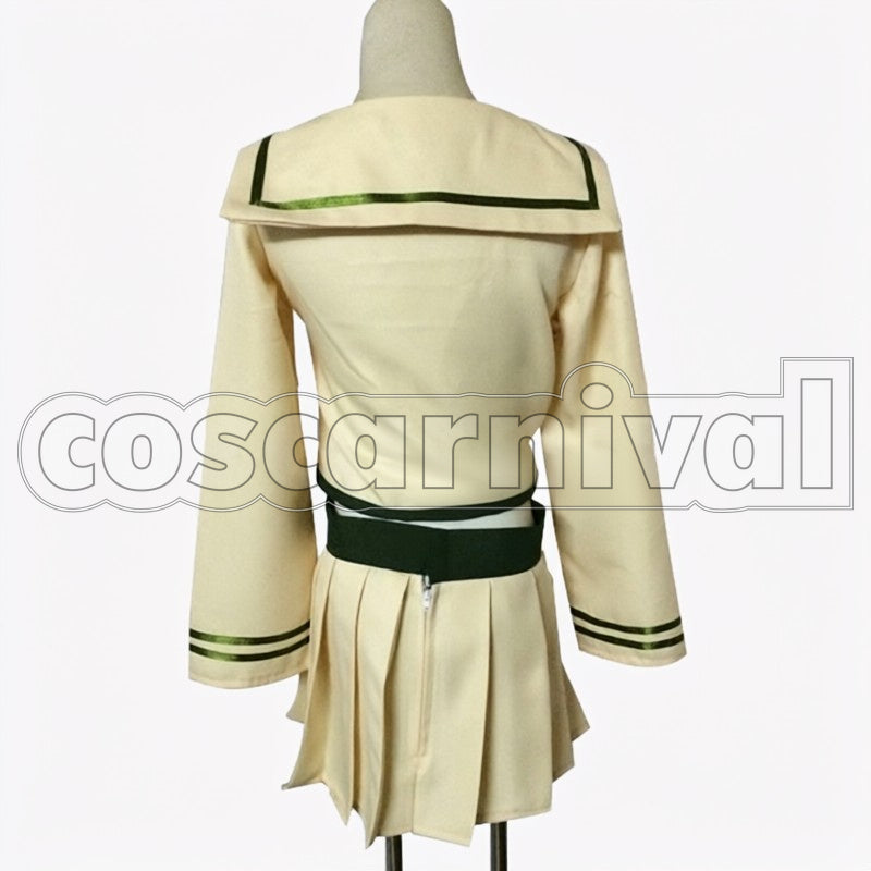Girl Oi cosplay costume from Kantai Collection Ship, back view