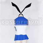 Girl Shimakaze cosplay costume from Kantai Collection Ship, back view