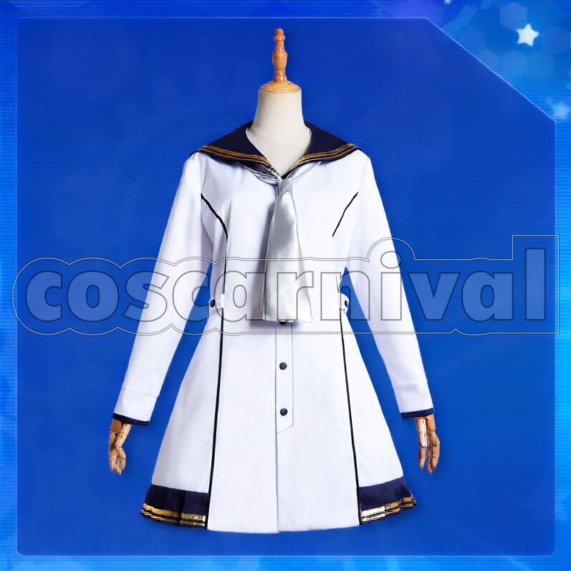 Yukikaze Kai Ni Cosplay cosplay costume from Kantai Collection, front view 2