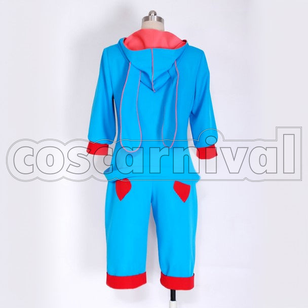 Rabbit Ears cosplay costume from Karneval, back view