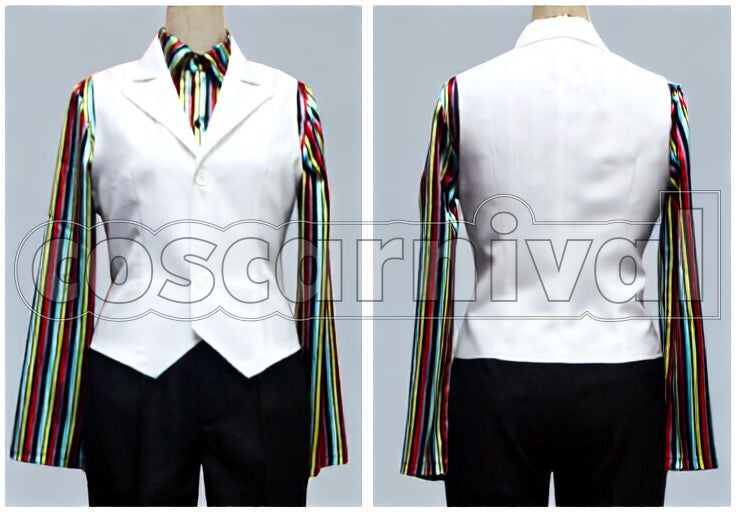 Genkishi White Suit Cosplay cosplay costume from Katekyo Hitman Reborn!, detail-3