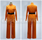 Kyoya Hibari Orange Jumpsuit Cosplay cosplay costume from Katekyo Hitman Reborn!, detail-1