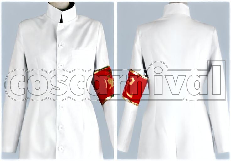 Tetsuya Kusakabe White Version Cosplay cosplay costume from Katekyo Hitman Reborn!, front view 3