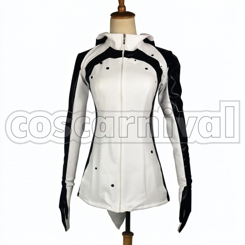 Humboldt Penguin cosplay costume from Kemono Friends, front view