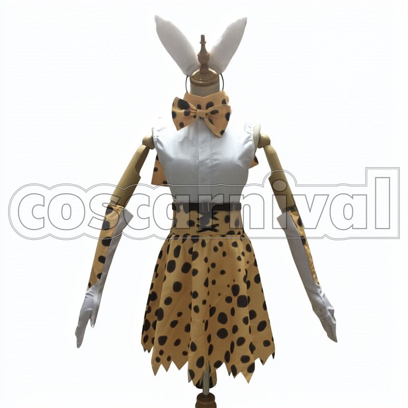 Serval cosplay costume from Kemono Friends, front view