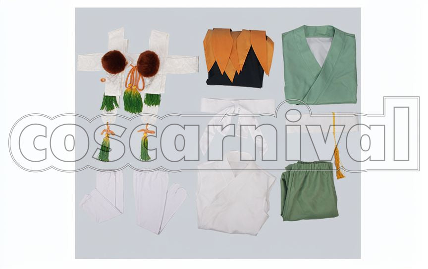 Kimi Suzukake Cosplay cosplay costume from Ken ga, set view