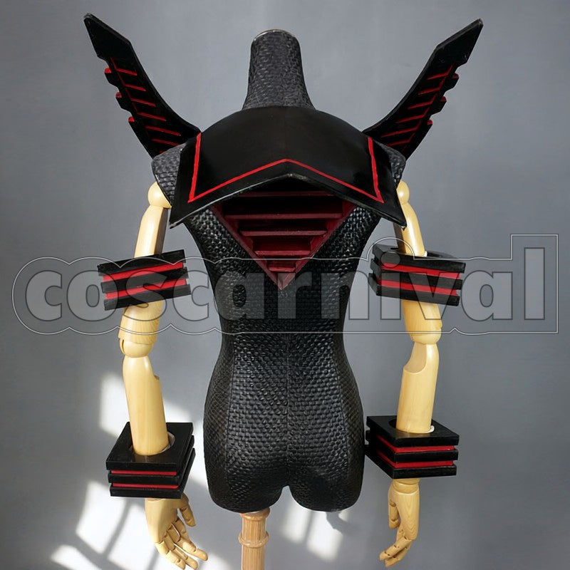 Ryuko Matoi Kamui Senketsu Human Clothing Integration Kamui Senketsu Cosplay Armor Cosplay Armor Cosplay cosplay costume from Kill la Kill, detail-2