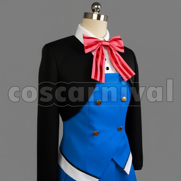 Shinobu Omiya cosplay costume from Kin-iro Mosaic, front view 4