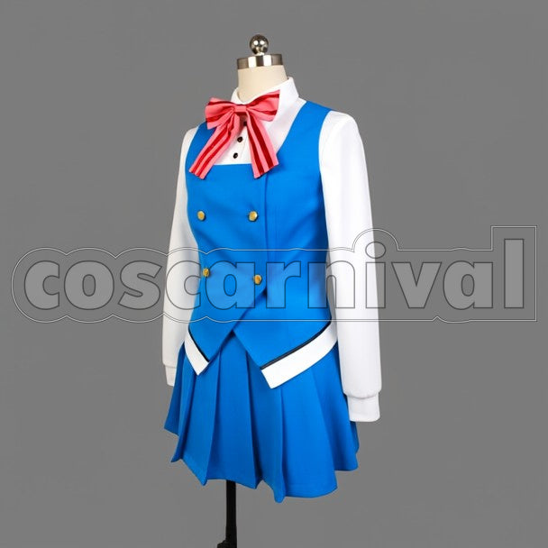 Shinobu Omiya cosplay costume from Kin-iro Mosaic, side view 4