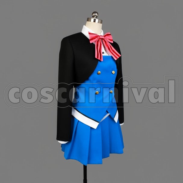 Shinobu Omiya cosplay costume from Kin-iro Mosaic, side view