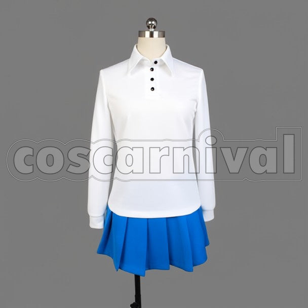 Yoko Inokuma cosplay costume from Kin-iro Mosaic, front view 2