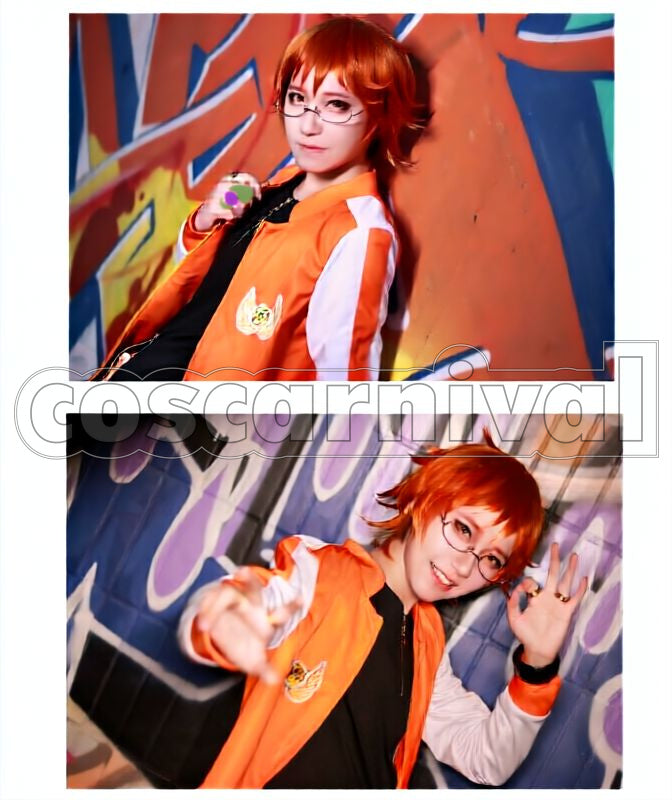 Prism Kakeru Juuouin EZ DO RAP Street Unit Cosplay cosplay costume from King of, front view 3