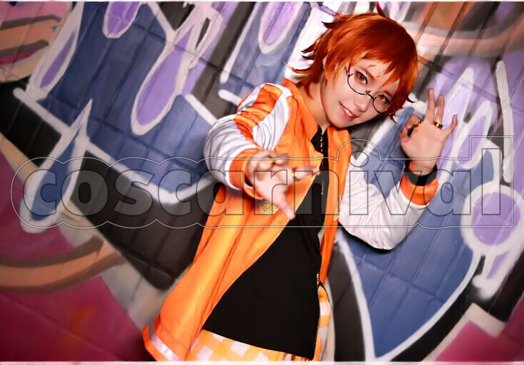 Prism Kakeru Juuouin EZ DO RAP Street Unit Cosplay cosplay costume from King of, front view 7
