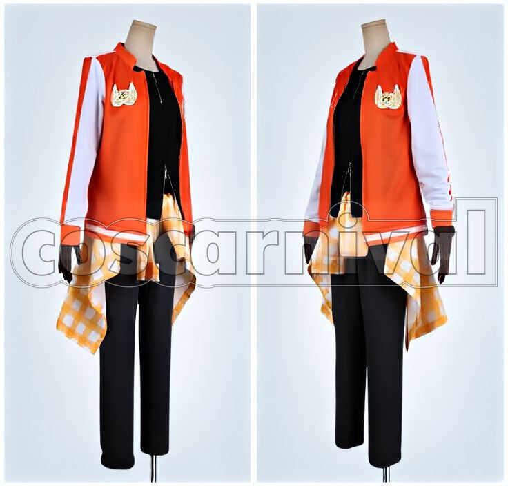 Prism Kakeru Juuouin EZ DO RAP Street Unit Cosplay cosplay costume from King of, front view 8