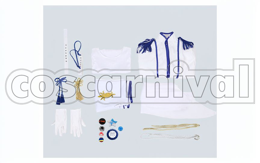 Prism: Shiny Seven Stars Yukinojo Tachibana Cosplay cosplay costume from King of, set view
