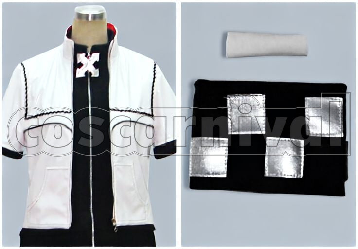 II Roxas Cosplay cosplay costume from Kingdom Hearts, set view