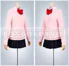 Not Me Kae Serinuma School Sweater Cosplay cosplay costume from Kiss Him, front view 2