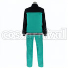 on This Wonderful World! Kazuma Sato cosplay costume from KonoSuba: God's Blessing, back view