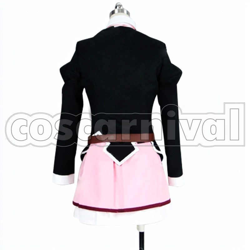 on This Wonderful World! Yunyun cosplay costume from KonoSuba: God's Blessing, back view
