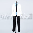 of Miracles Tetsuya Kuroko Seijuro Akashi Teiko Junior High Boys cosplay costume from Kuroko's Basketball Generation, front view 2