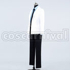 of Miracles Tetsuya Kuroko Seijuro Akashi Teiko Junior High Boys cosplay costume from Kuroko's Basketball Generation, side view