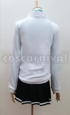 of Miracles Too Academy Satsuki Momoi Teiko Junior High Girls cosplay costume from Kuroko's Basketball Generation, back view