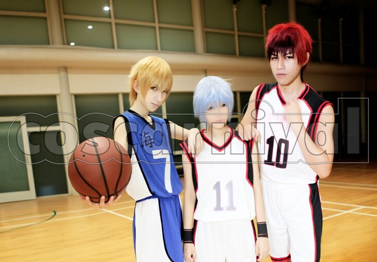 High Ryota Kise cosplay costume from Kuroko's Basketball Kaijo, front view 2
