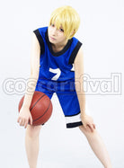 High Ryota Kise cosplay costume from Kuroko's Basketball Kaijo, front view 5