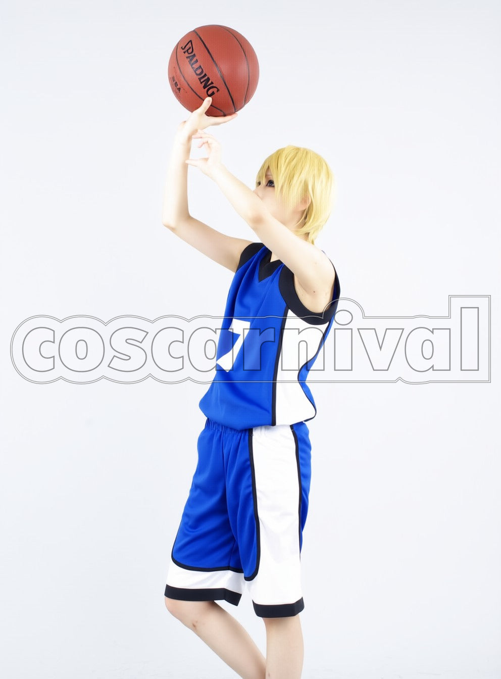 High Ryota Kise cosplay costume from Kuroko's Basketball Kaijo, side view 2