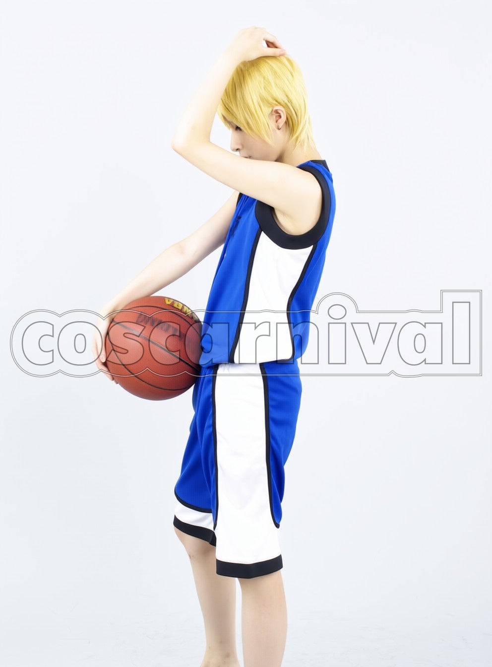 High Ryota Kise cosplay costume from Kuroko's Basketball Kaijo, side view 3