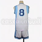 Kise cosplay costume from Kuroko's Basketball Ryota, back view