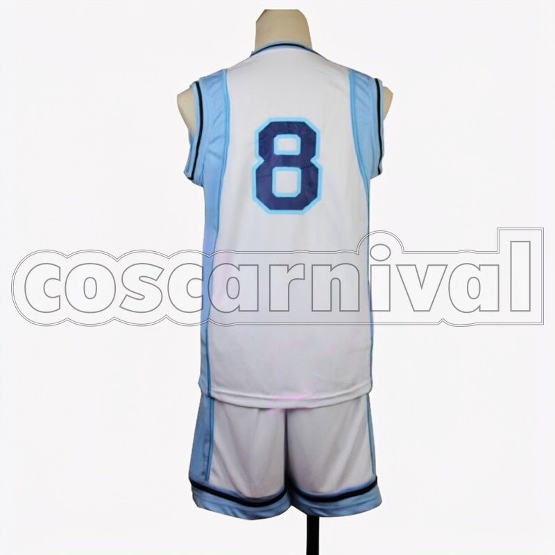 Kise cosplay costume from Kuroko's Basketball Ryota, back view